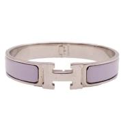 Pre-owned Metal hermes-jewelry Hermès Vintage , Purple , Dames