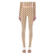 Maanfase Leggings Zwart Tan Marine Serre , Multicolor , Dames