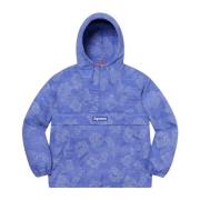 Blauwe Bloemen Anorak Supreme , Blue , Heren