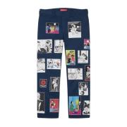 Beperkte oplage Saeki Work Pant Navy Supreme , Blue , Heren