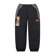 Beperkte Editie Zwarte Track Pant Supreme , Black , Heren