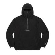 Beperkte oplage Polartec Facemask Half Zip Pullover Supreme , Black , ...