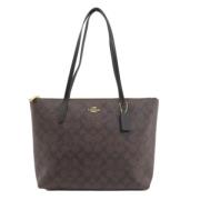 Pre-owned Plastic totes Coach Pre-owned , Brown , Dames