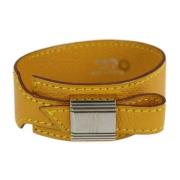 Pre-owned Fabric hermes-jewelry Hermès Vintage , Yellow , Dames