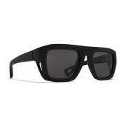 Strand Zonnebril Zwart/Grijs Mykita , Black , Unisex