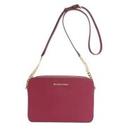 Pre-owned Leather shoulder-bags Michael Kors Pre-owned , Red , Dames