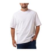 Heren Polo T-shirts Ton The GoodPeople , White , Heren