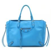 Pre-owned Fabric balenciaga-bags Balenciaga Vintage , Blue , Dames