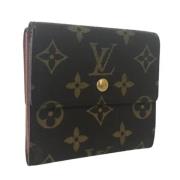 Pre-owned Canvas wallets Louis Vuitton Vintage , Brown , Dames