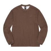 Limited Edition Pigment Gedrukte Top Bruin Supreme , Brown , Heren