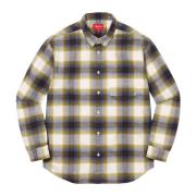 Geborstelde Plaid Flanellen Overhemd Natuurlijk Supreme , Multicolor ,...