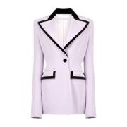 Lila Tuxedo Detail Blazer Nina Ricci , Purple , Dames