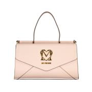 Roze Handtas met Verstelbare Band Love Moschino , Pink , Dames