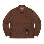 Beperkte oplage werkjas bruin Supreme , Brown , Heren