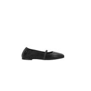 Zwarte platte ballerina schoenen Brunello Cucinelli , Black , Dames