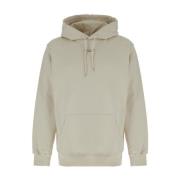 Beige Hoodie met Voorzak Drole de Monsieur , Beige , Heren