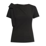 Top met strik Blumarine , Black , Dames