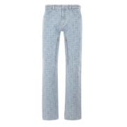 Blauwe Denim Jeans Givenchy , Blue , Heren