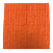 Pre-owned Cotton scarves Hermès Vintage , Orange , Dames