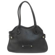 Pre-owned Leather totes Salvatore Ferragamo Pre-owned , Black , Dames