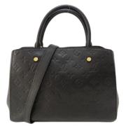 Pre-owned Fabric louis-vuitton-bags Louis Vuitton Vintage , Black , Da...