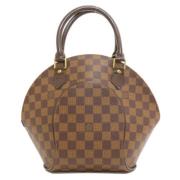 Pre-owned Canvas handbags Louis Vuitton Vintage , Brown , Dames