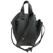 Pre-owned Leather handbags Loewe Pre-owned , Black , Dames