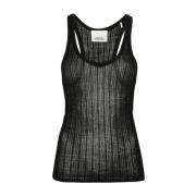 Zwarte Punt Dorsia Top Isabel Marant , Black , Dames