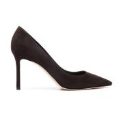 Bruine Suède Pumps met Spitse Hak Jimmy Choo , Brown , Dames