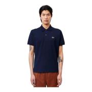 Blauw Piqué Polo Shirt Lacoste , Blue , Heren