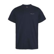 Logo T-shirt - Slim Fit, Korte Mouw Tommy Jeans , Blue , Heren