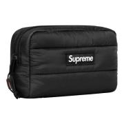 Zwarte Puffer Pouch Limited Edition Supreme , Black , Dames