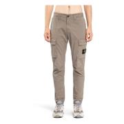 Tapered Cargo Broek Walnoot Bruin Stone Island , Brown , Heren