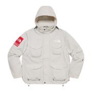 Beperkte Oplage Omvormbare Trekking Jas Wit Supreme , White , Heren