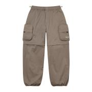 Cargo Zip-Off Cinch Pant Grey Supreme , Gray , Heren