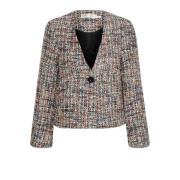 Neveiw Jas Multi Kleur InWear , Multicolor , Dames