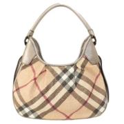 Pre-owned Plastic handbags Burberry Vintage , Beige , Dames