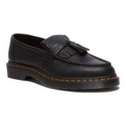 Zwarte Adrian Leren Schoenen Dr. Martens , Black , Heren