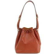 Pre-owned Leather shoulder-bags Louis Vuitton Vintage , Brown , Dames