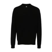 Zwarte Sweater Collectie Rick Owens , Black , Heren