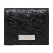 Zwarte Portemonnees voor Mannen Salvatore Ferragamo , Black , Heren