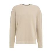 Beige Gebreide Trui Aw24 Handwas Closed , Beige , Heren