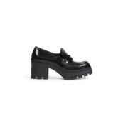 Chunky Heeled Loafer Herfst/Winter Collectie Calvin Klein , Black , Da...