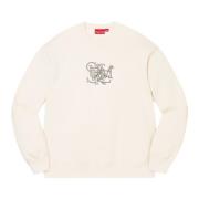 Beperkte Oplage Natuurlijke Crewneck Supreme , Beige , Heren