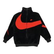 Beperkte Oplage Omkeerbare Boa Jas Zwart Rood Nike , Black , Heren