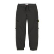 Limited Edition Stone Island Stripe Sweatpant Supreme , Gray , Heren