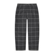 Limited Edition Wool Trouser Black Window Supreme , Black , Heren