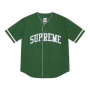 Groene Baseball Jersey Limited Edition Supreme , Green , Heren