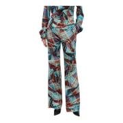 Geruite Wol Ray Broek Vivienne Westwood , Multicolor , Dames