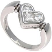 Pre-owned White Gold rings Bvlgari Vintage , Gray , Dames